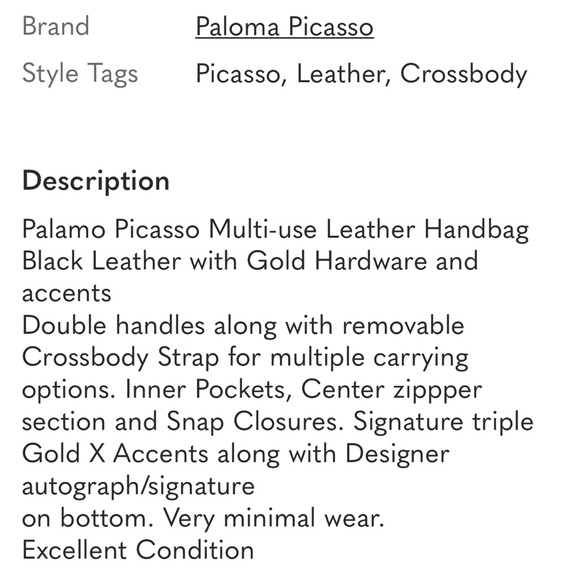 Palamo Picasso Leather Handbag - Picture 16 of 16